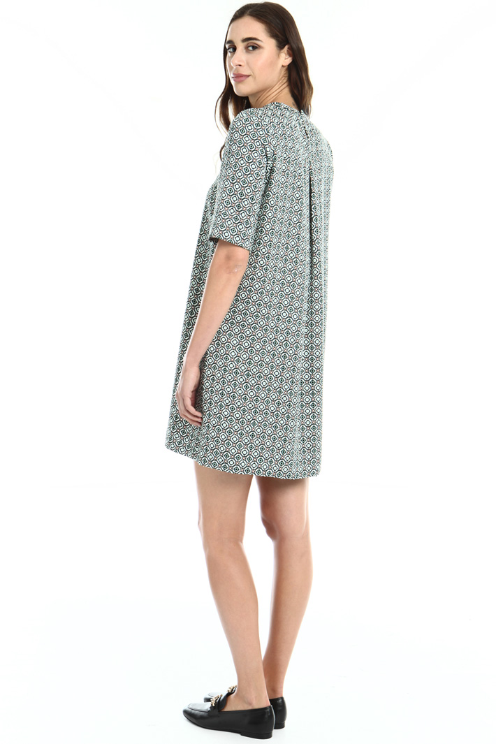Short printed dress Intrend Short printed dress Intrend