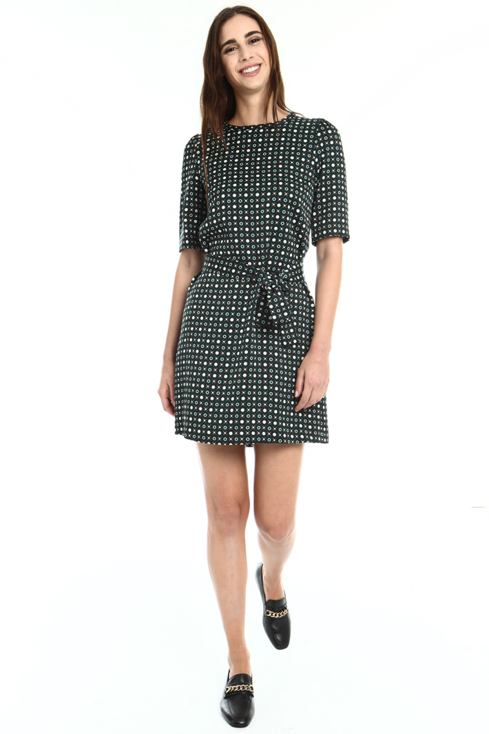 Short printed dress Intrend Short printed dress Intrend