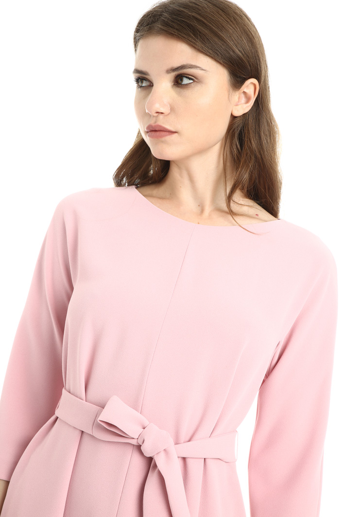Flared crepe dress Intrend Flared crepe dress Intrend