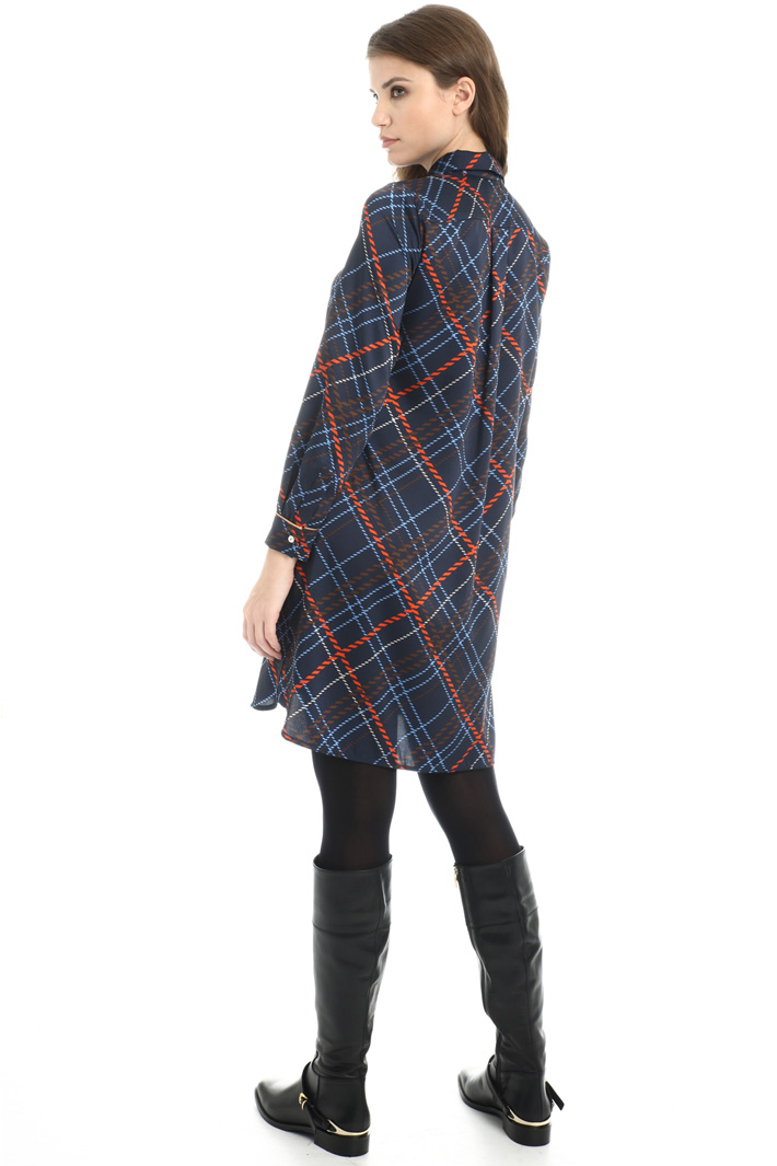 Printed shirt dress Intrend Printed shirt dress Intrend