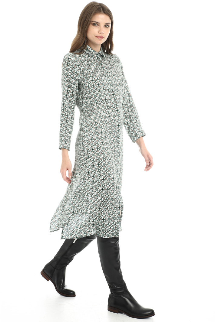 Fluid chemisier dress Intrend Fluid chemisier dress Intrend