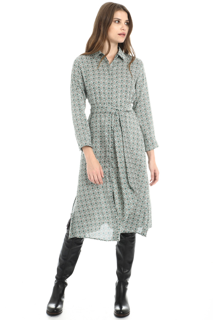 Fluid chemisier dress Intrend Fluid chemisier dress Intrend