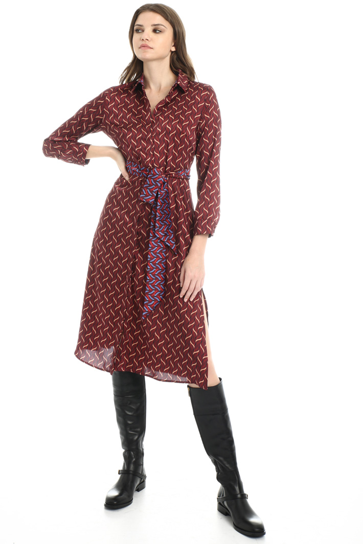 Fluid chemisier dress Intrend Fluid chemisier dress Intrend
