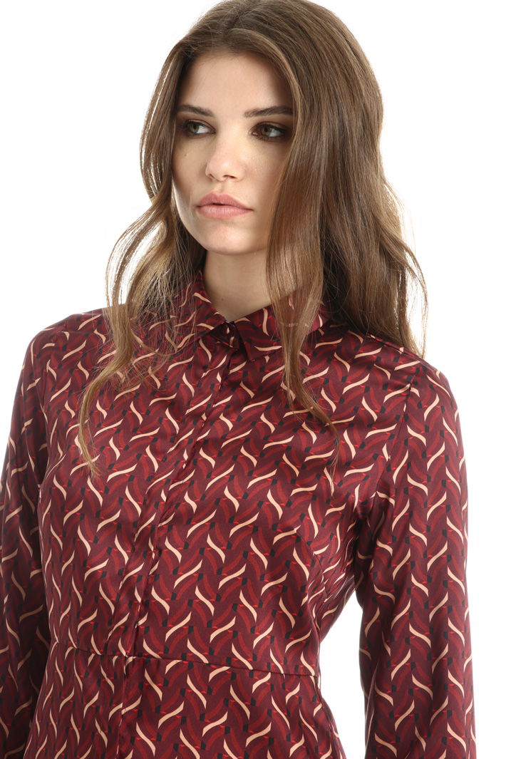 Fluid chemisier dress Intrend Fluid chemisier dress Intrend