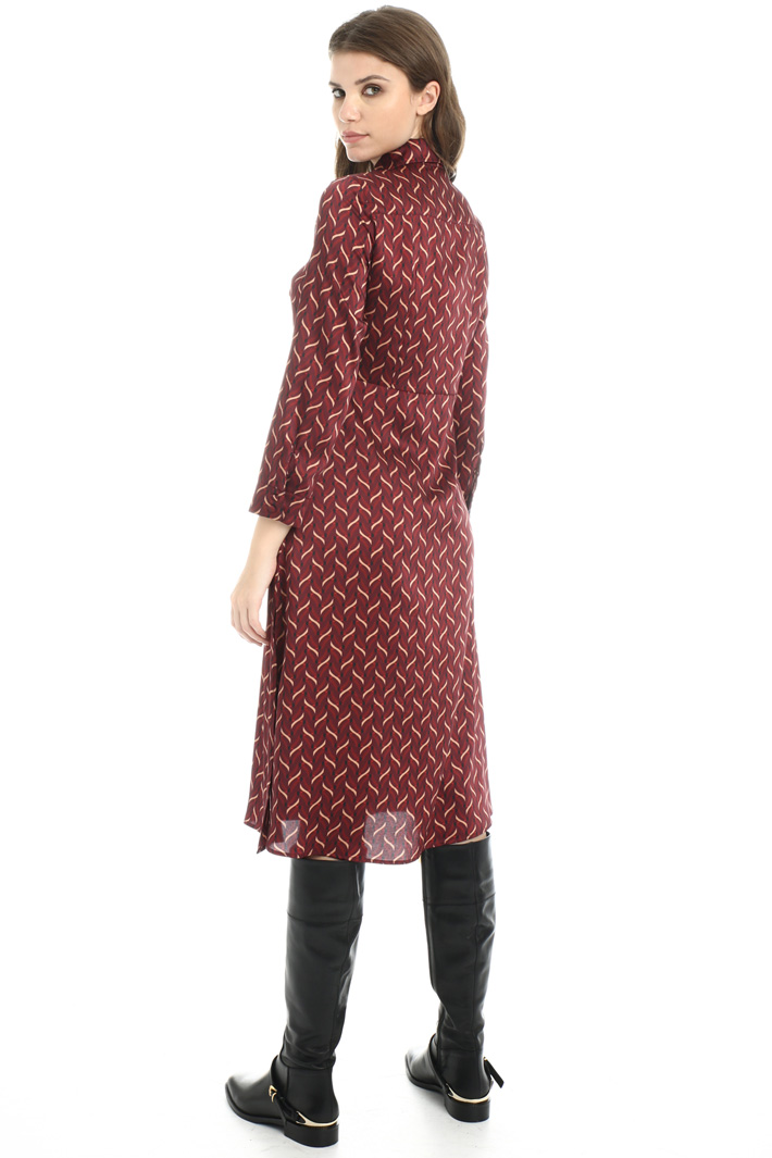 Fluid chemisier dress Intrend Fluid chemisier dress Intrend