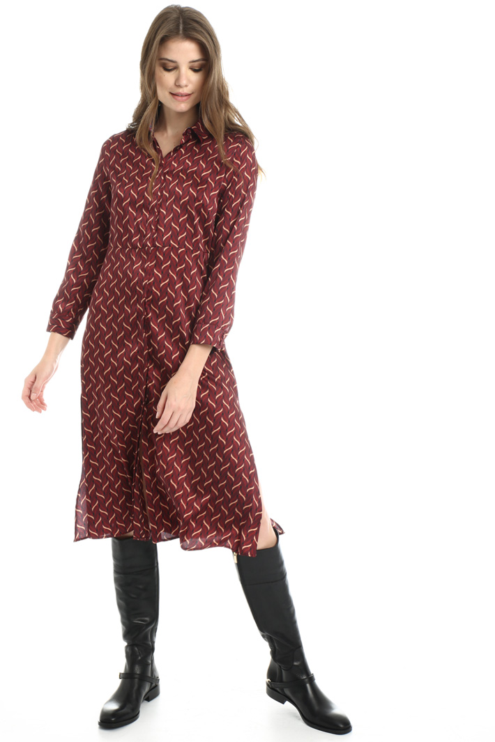 Fluid chemisier dress Intrend Fluid chemisier dress Intrend