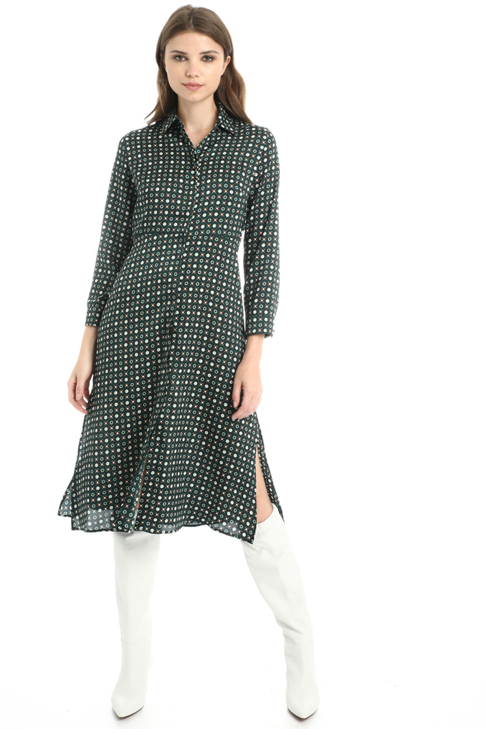 Fluid chemisier dress Intrend Fluid chemisier dress Intrend