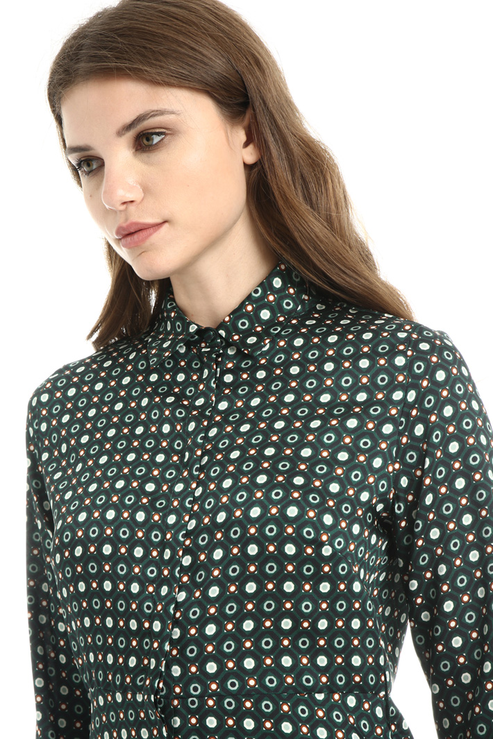 Fluid chemisier dress Intrend Fluid chemisier dress Intrend