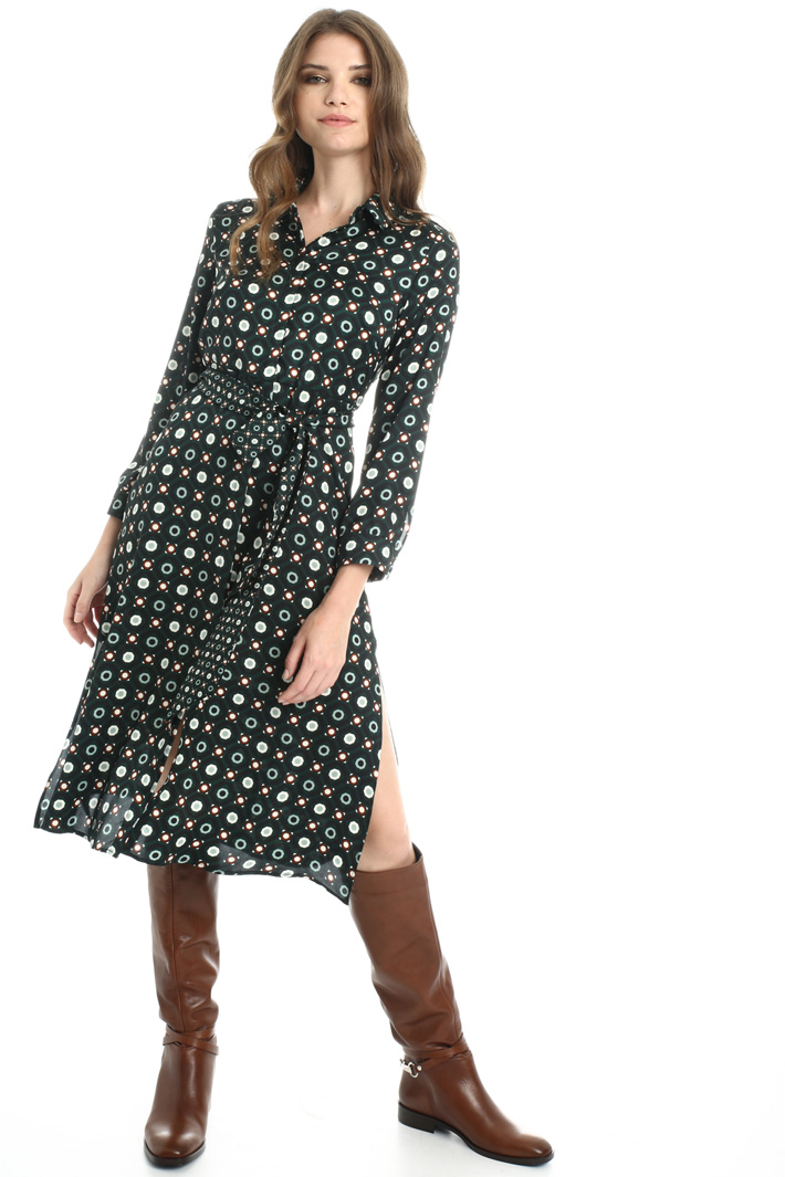 Fluid chemisier dress Intrend Fluid chemisier dress Intrend