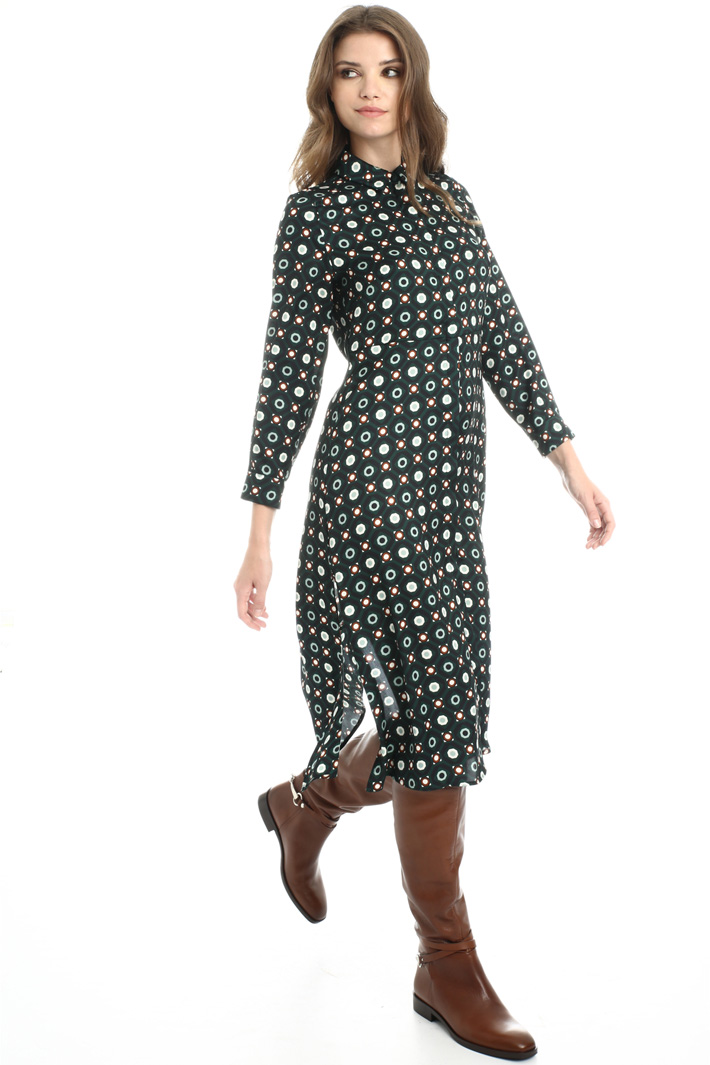 Fluid chemisier dress Intrend Fluid chemisier dress Intrend