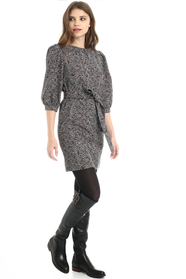 Balloon sleeve dress Intrend Balloon sleeve dress Intrend