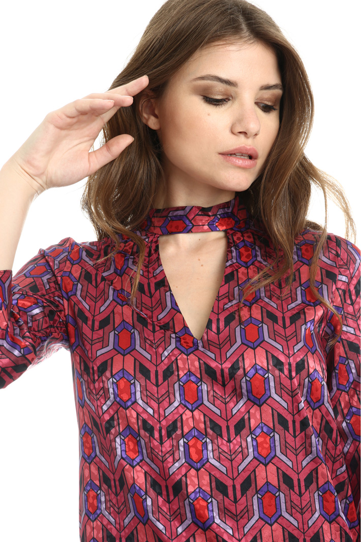 Jacquard egg-shaped dress Intrend Jacquard egg-shaped dress Intrend