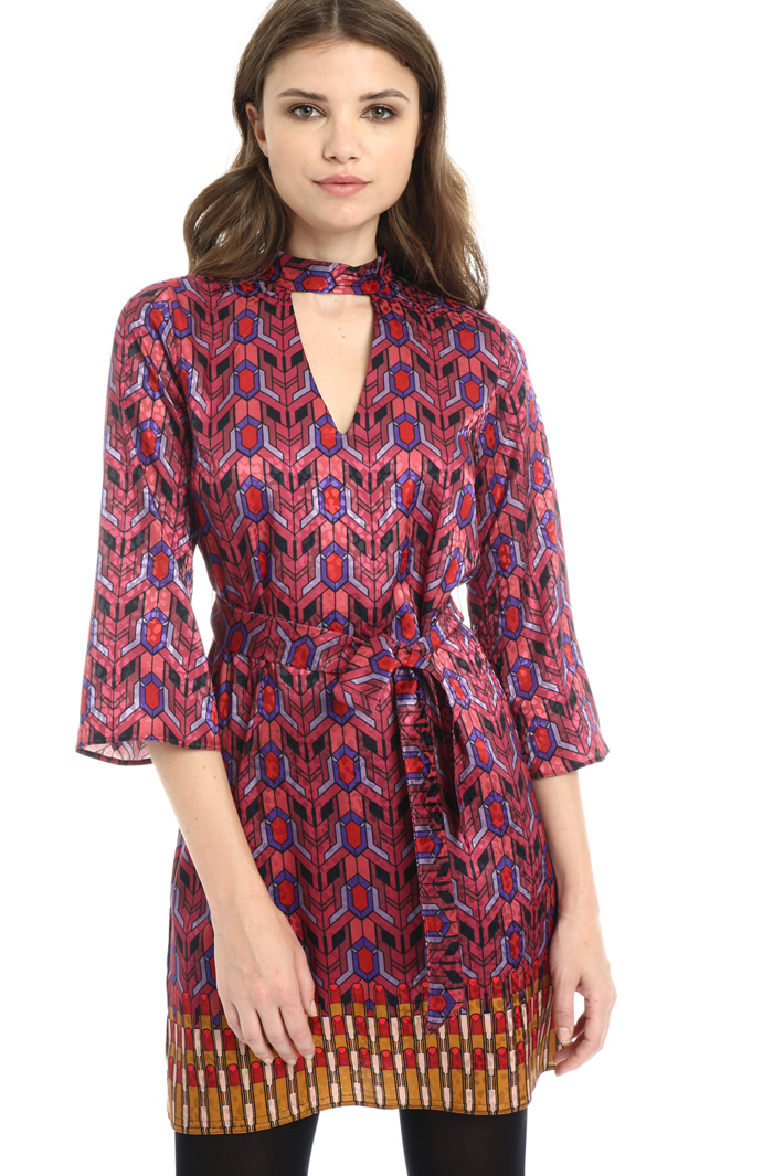 Jacquard egg-shaped dress Intrend Jacquard egg-shaped dress Intrend