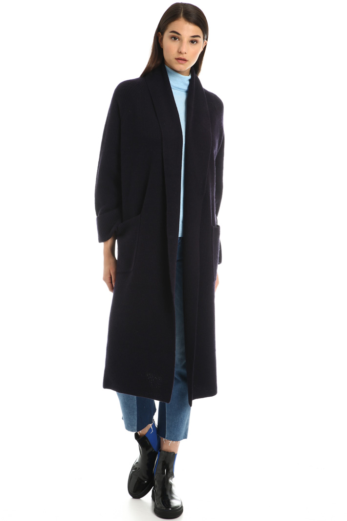 Open front wool cardigan Intrend Open front wool cardigan Intrend