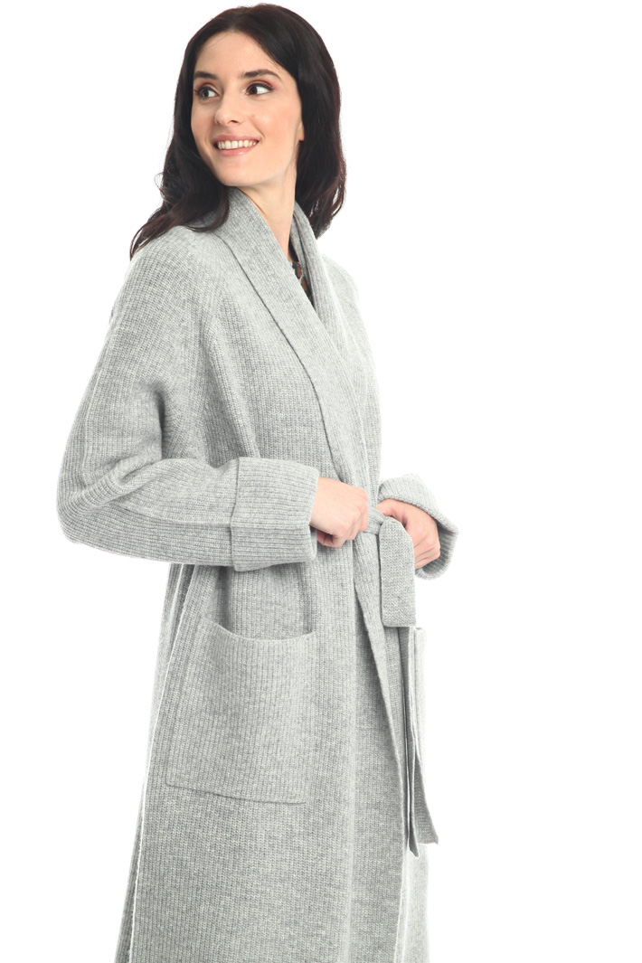Cardigan oversize in lana Cardigan oversize in lana