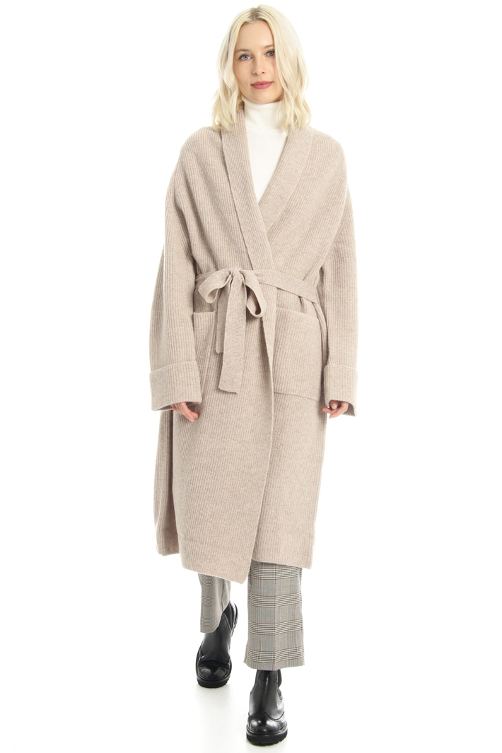 Open front wool cardigan Intrend Open front wool cardigan Intrend