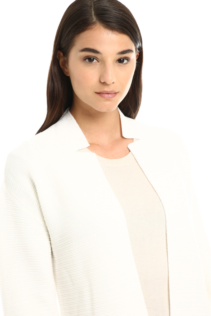 Short wool cardigan Intrend Short wool cardigan Intrend