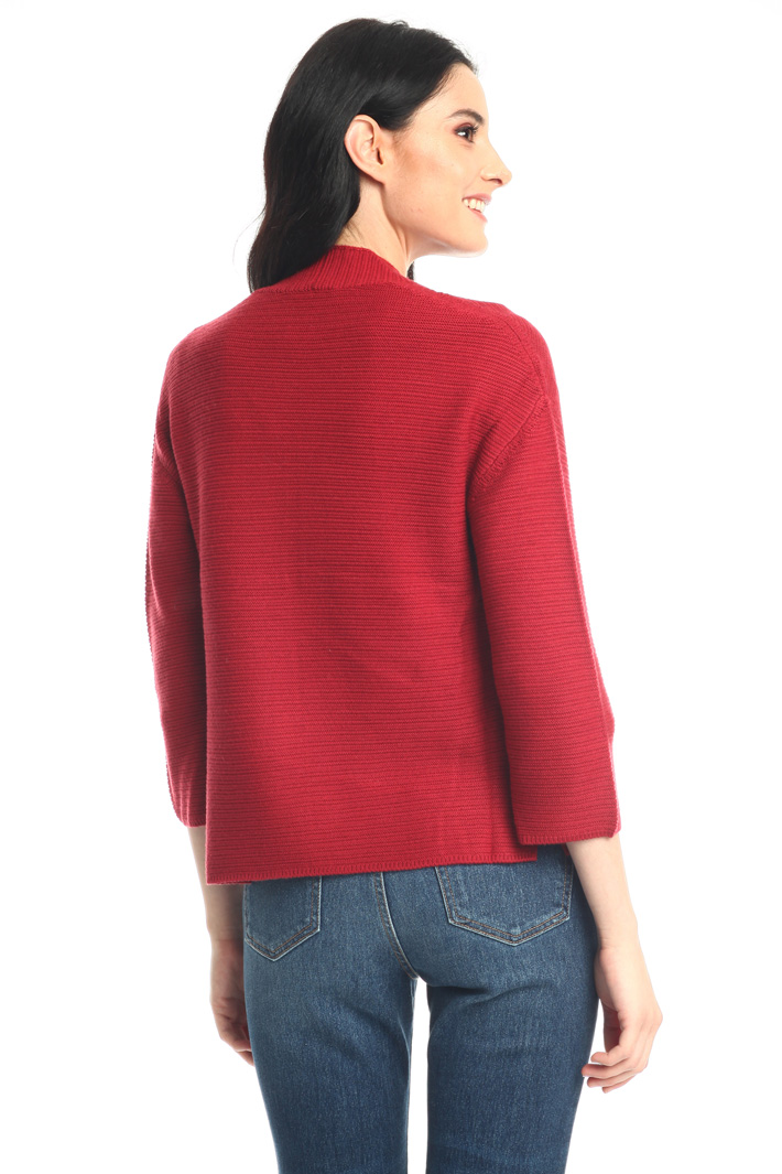 Short wool cardigan Intrend Short wool cardigan Intrend
