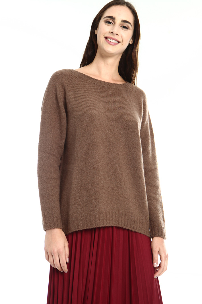 Alpaca and cotton sweater Intrend Alpaca and cotton sweater Intrend