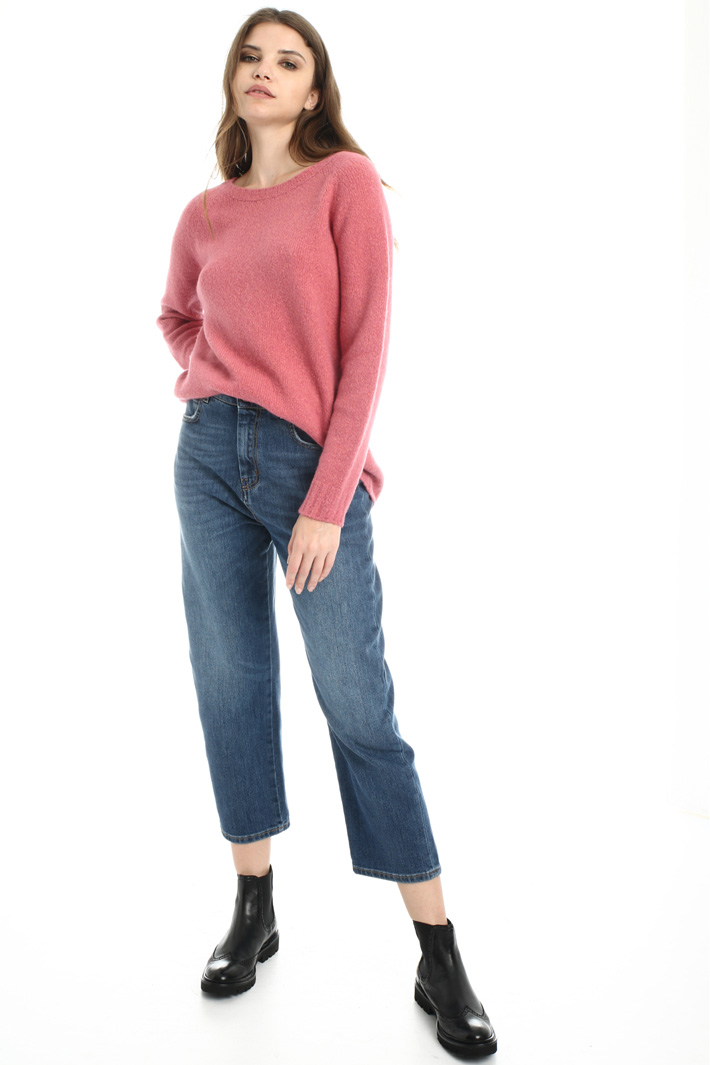Alpaca and cotton sweater Intrend Alpaca and cotton sweater Intrend