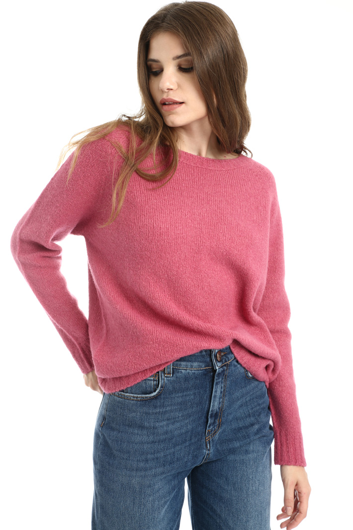 Alpaca and cotton sweater Intrend Alpaca and cotton sweater Intrend
