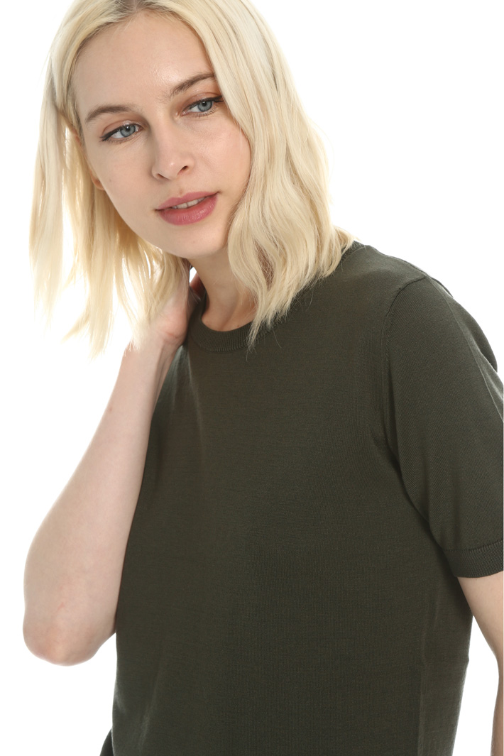 Short sleeve knit sweater Intrend Short sleeve knit sweater Intrend