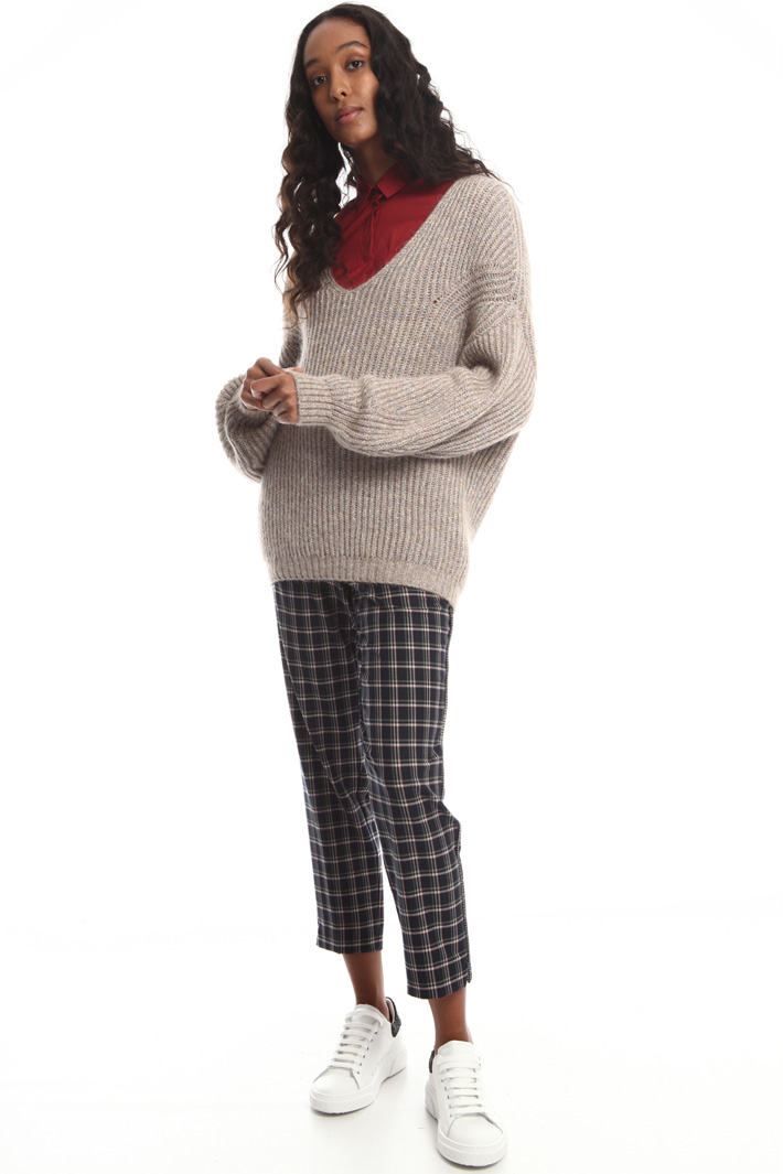 Cotton and alpaca sweater Intrend Cotton and alpaca sweater Intrend