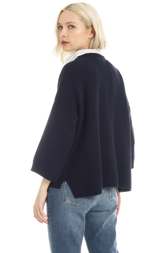 Wool and cotton sweater Intrend Wool and cotton sweater Intrend