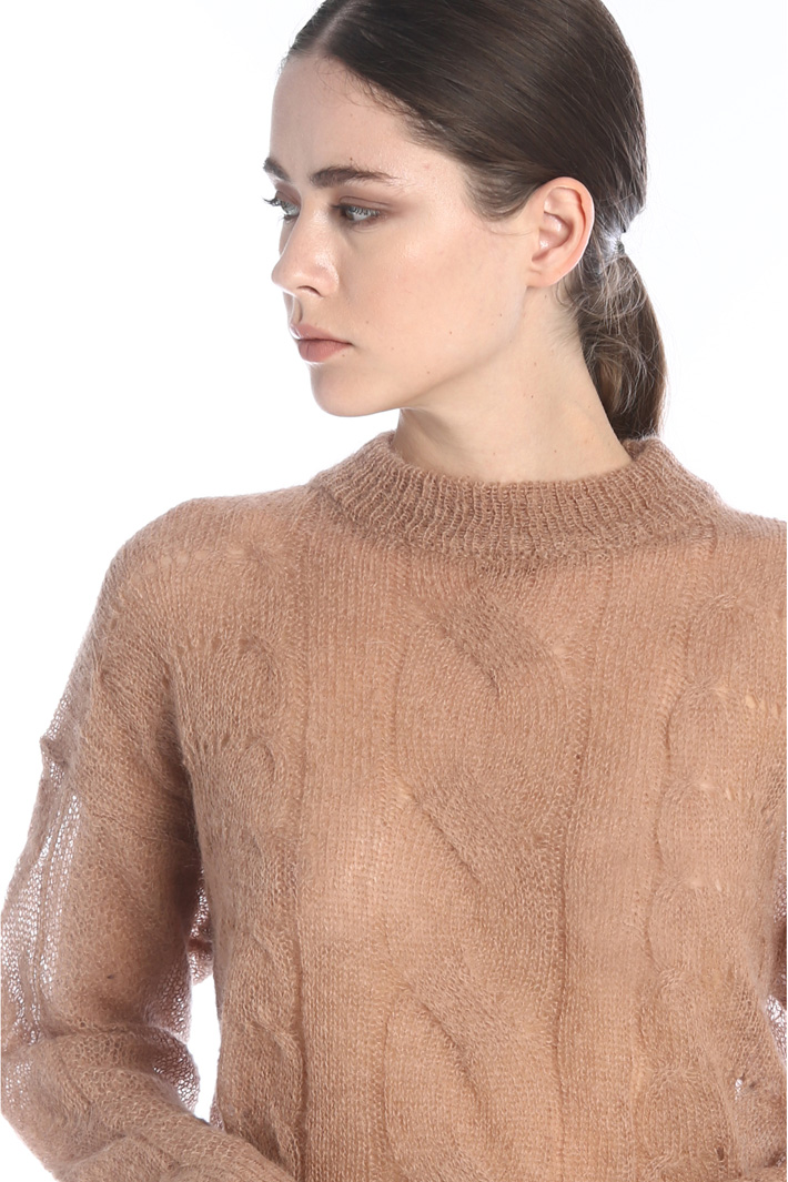 Mohair and alpaca sweater Intrend Mohair and alpaca sweater Intrend