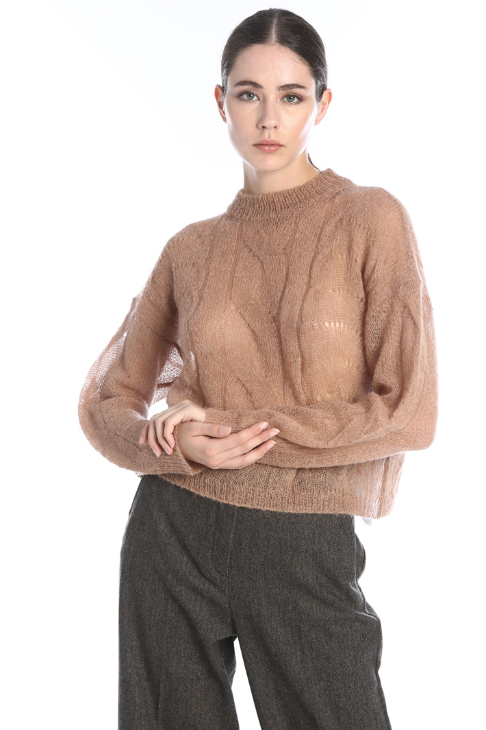Mohair and alpaca sweater Intrend Mohair and alpaca sweater Intrend