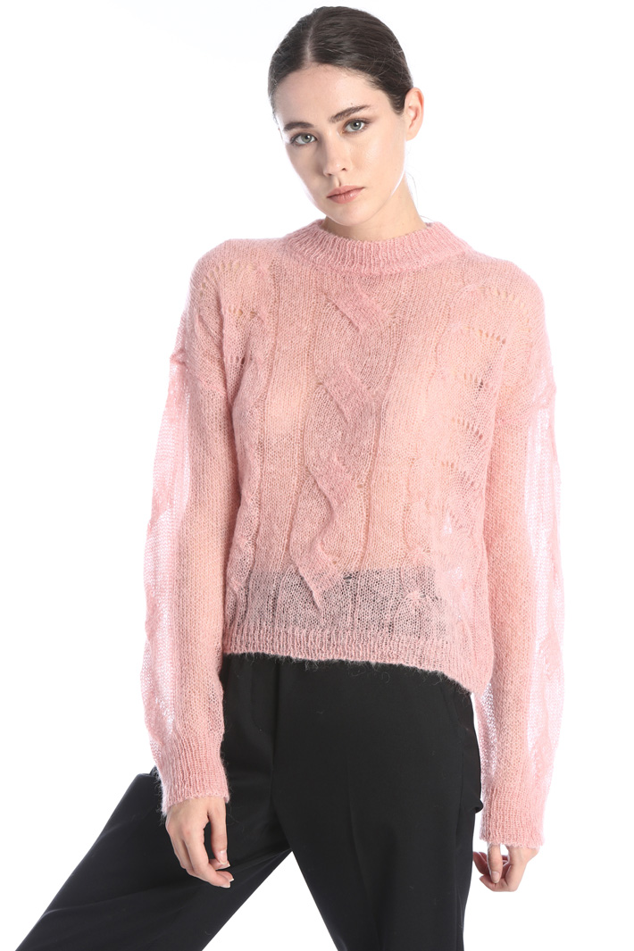Mohair and alpaca sweater Intrend Mohair and alpaca sweater Intrend