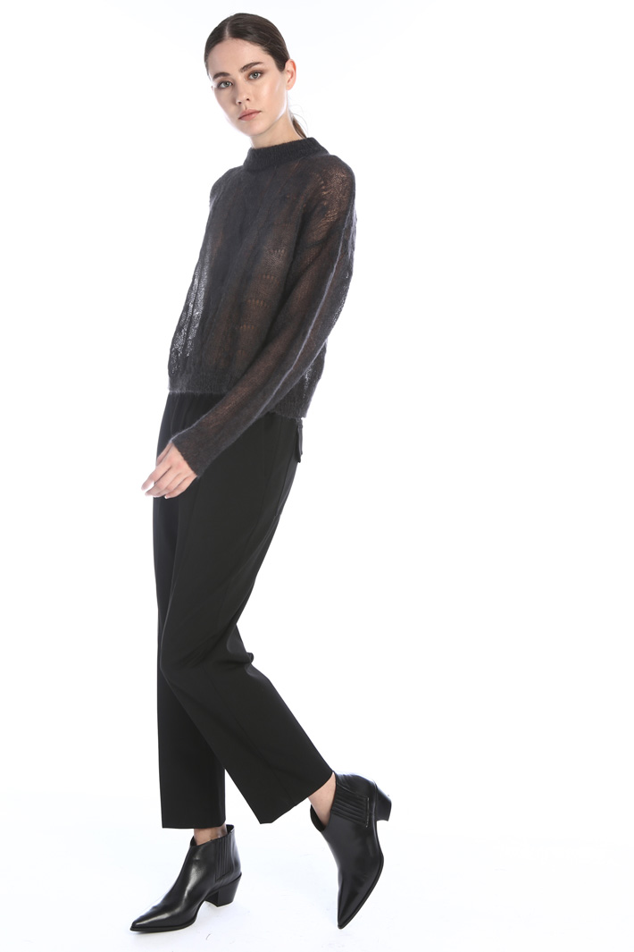 Mohair and alpaca sweater Intrend Mohair and alpaca sweater Intrend