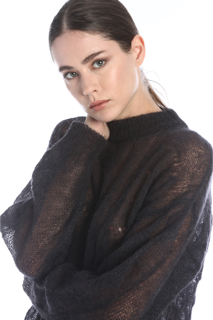 Mohair and alpaca sweater Intrend Mohair and alpaca sweater Intrend