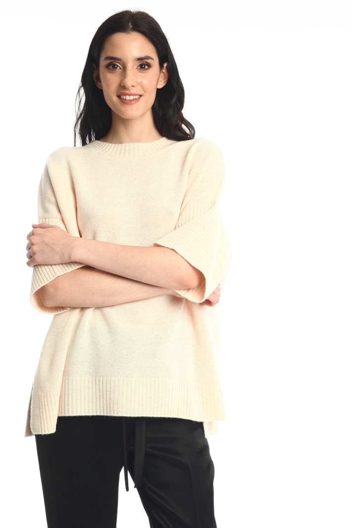 Dropped sleeve sweater Intrend Dropped sleeve sweater Intrend