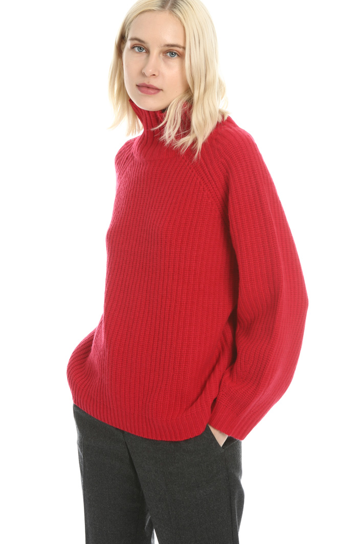 High neck wool sweater Intrend High neck wool sweater Intrend