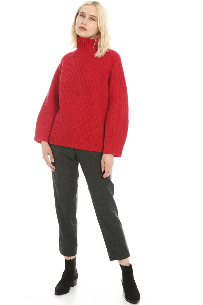 High neck wool sweater Intrend High neck wool sweater Intrend