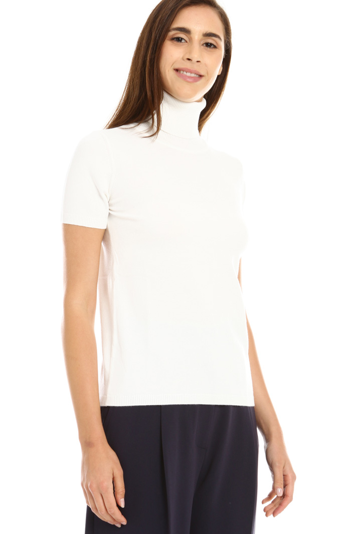 Half-sleeve polo neck jumper Intrend Half-sleeve polo neck jumper Intrend