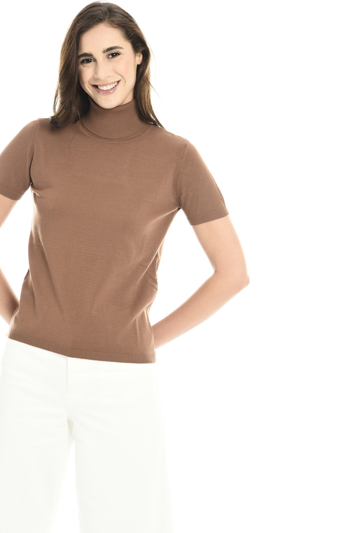 Half-sleeve polo neck jumper Intrend Half-sleeve polo neck jumper Intrend