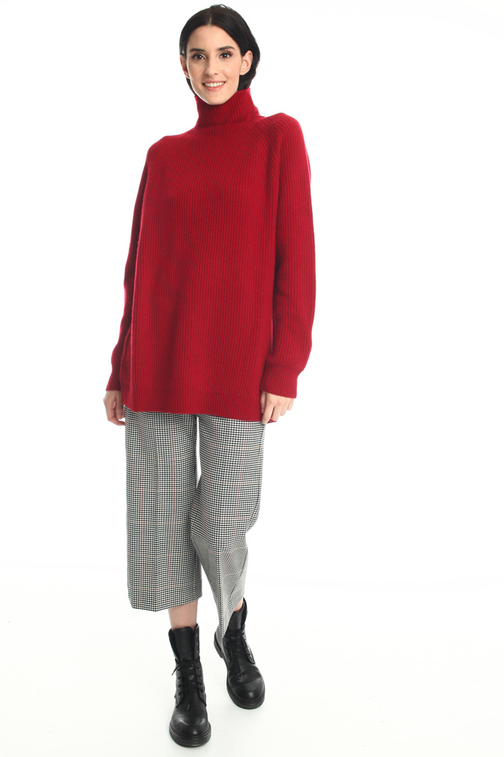 Turtleneck sweater in cashmere Intrend Turtleneck sweater in cashmere Intrend