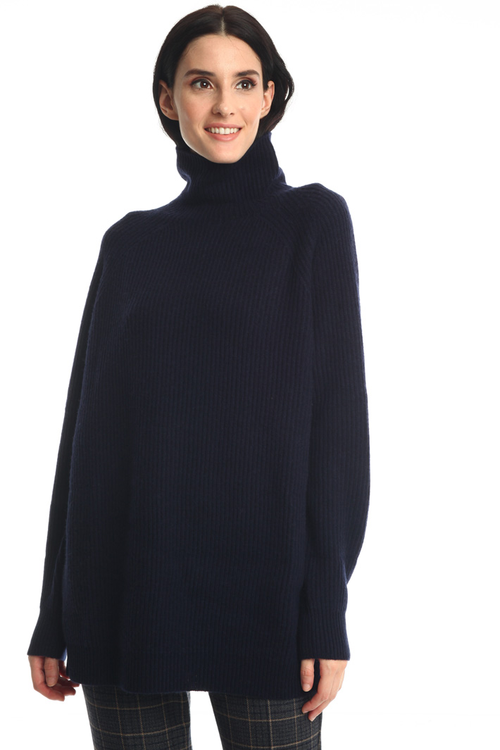 Turtleneck sweater in cashmere Intrend Turtleneck sweater in cashmere Intrend