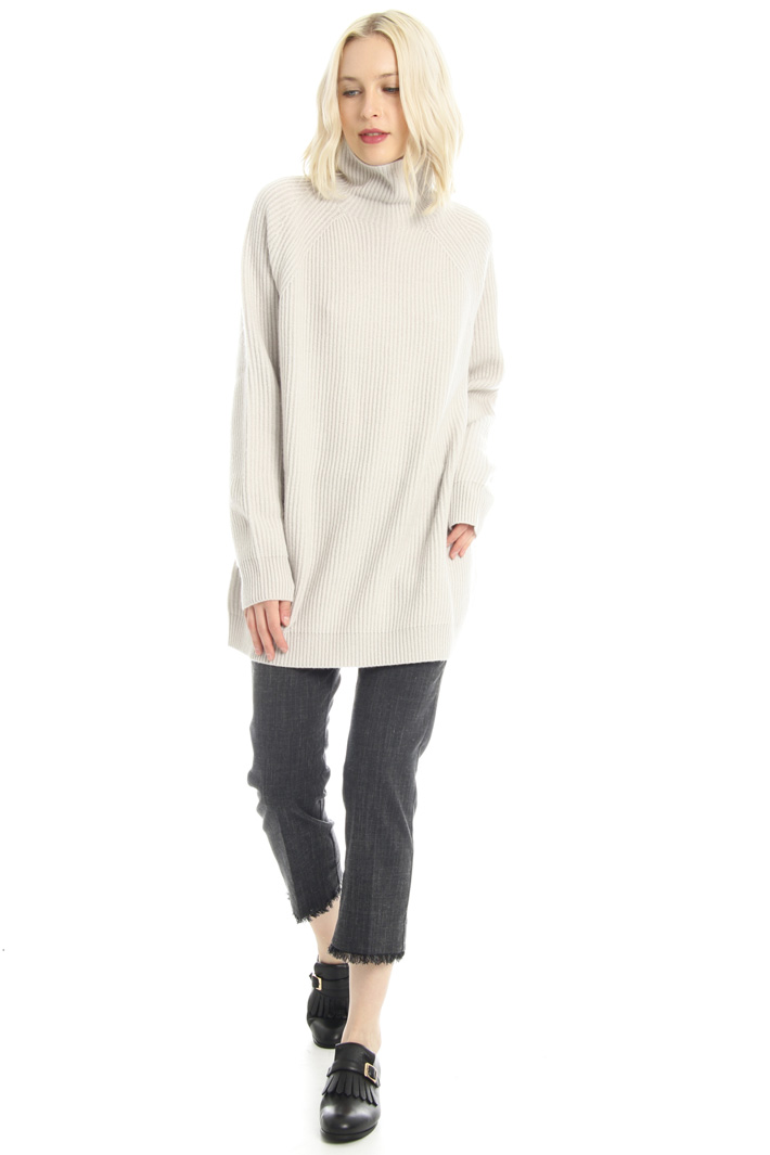 Turtleneck sweater in cashmere Intrend Turtleneck sweater in cashmere Intrend