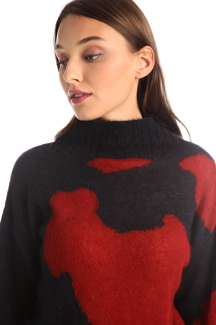 Mohair blend sweater Intrend Mohair blend sweater Intrend