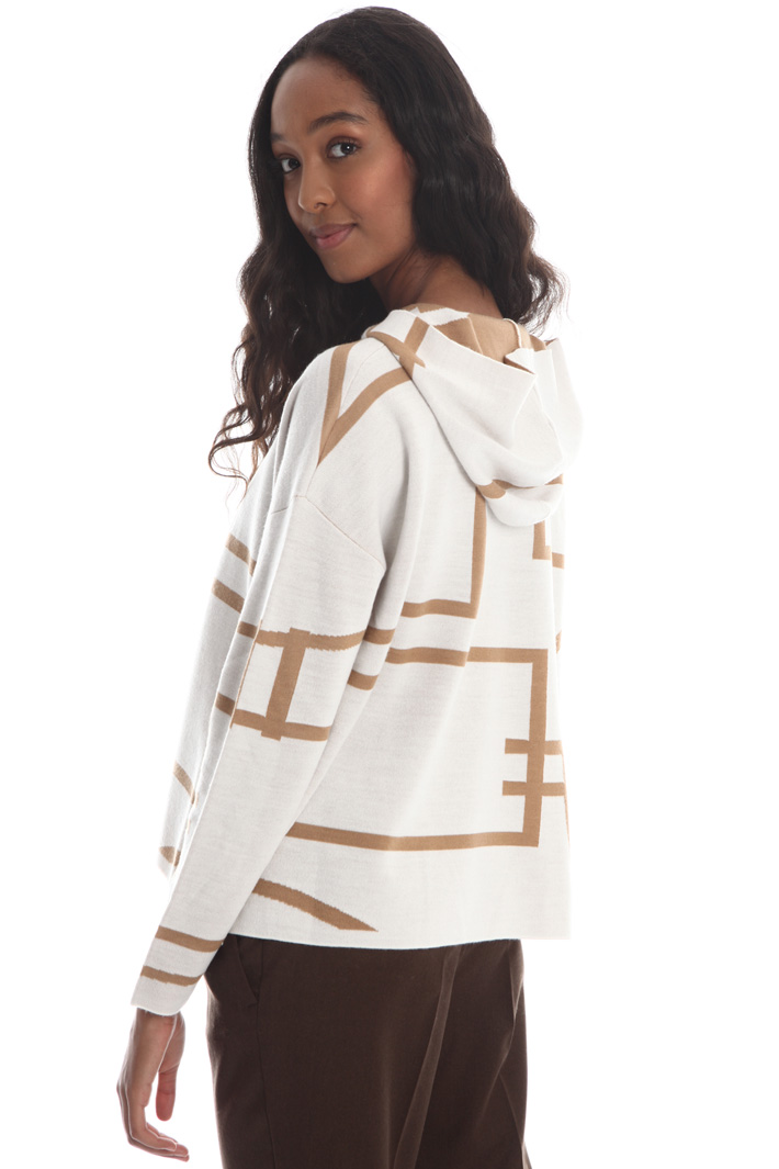 Jumper with hood Intrend Jumper with hood Intrend