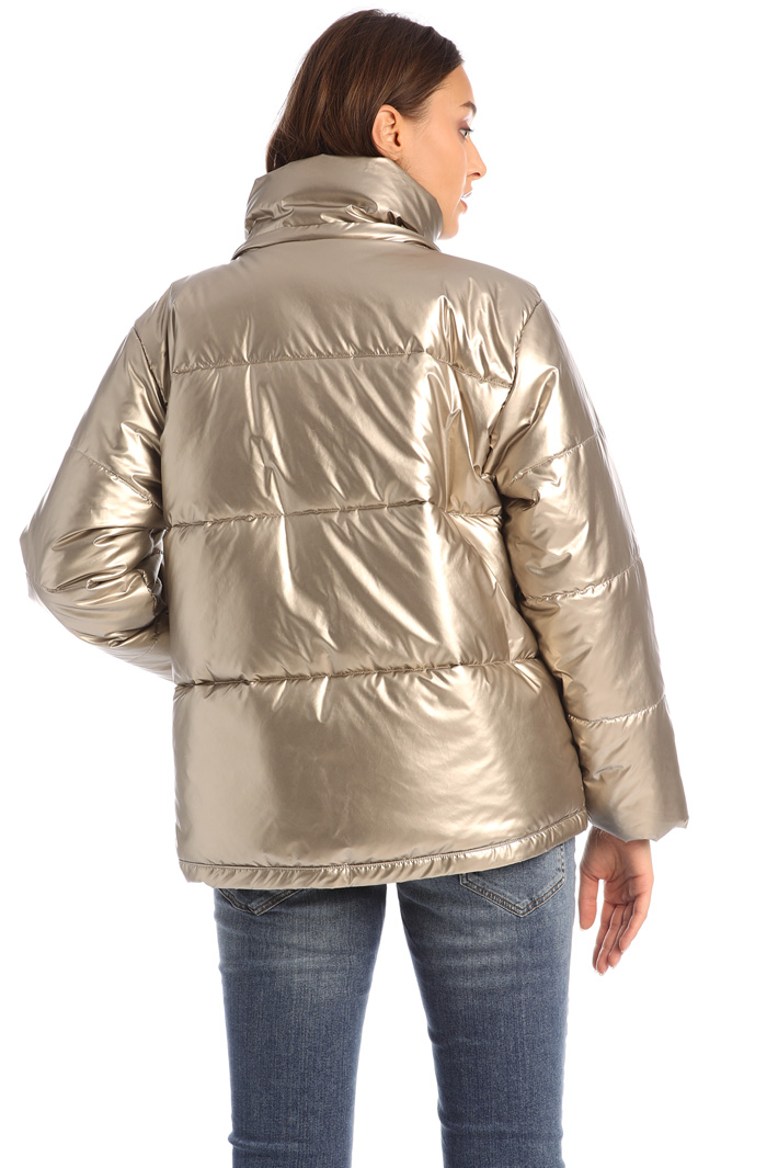 Metallic padded jacket Intrend Metallic padded jacket Intrend