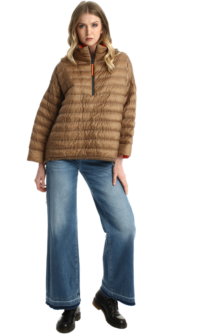 Tech fabric puffer jacket Intrend Tech fabric puffer jacket Intrend
