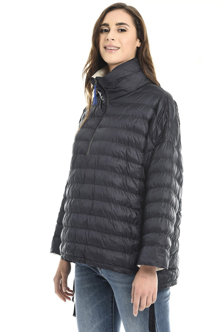 Tech fabric puffer jacket Intrend Tech fabric puffer jacket Intrend