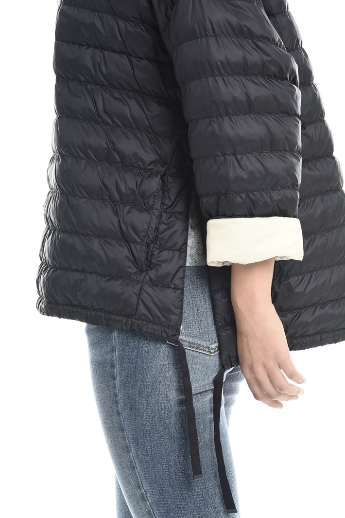 Tech fabric puffer jacket Intrend Tech fabric puffer jacket Intrend