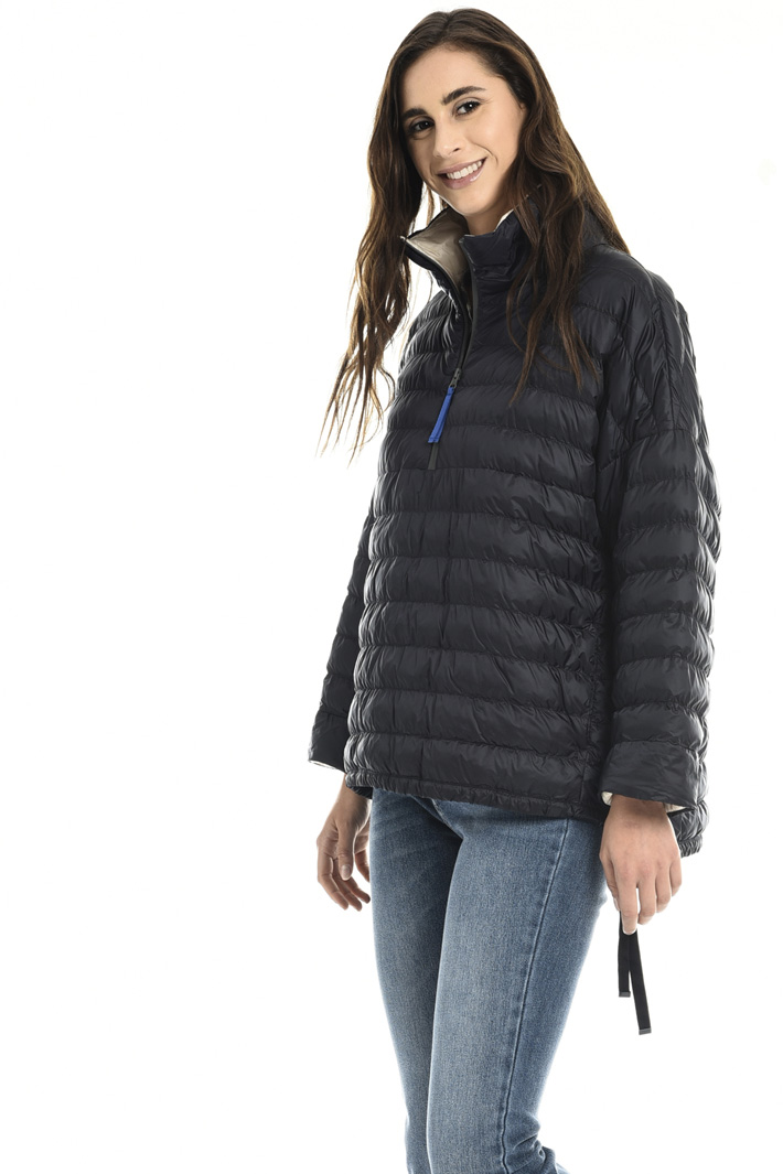 Tech fabric puffer jacket Intrend Tech fabric puffer jacket Intrend