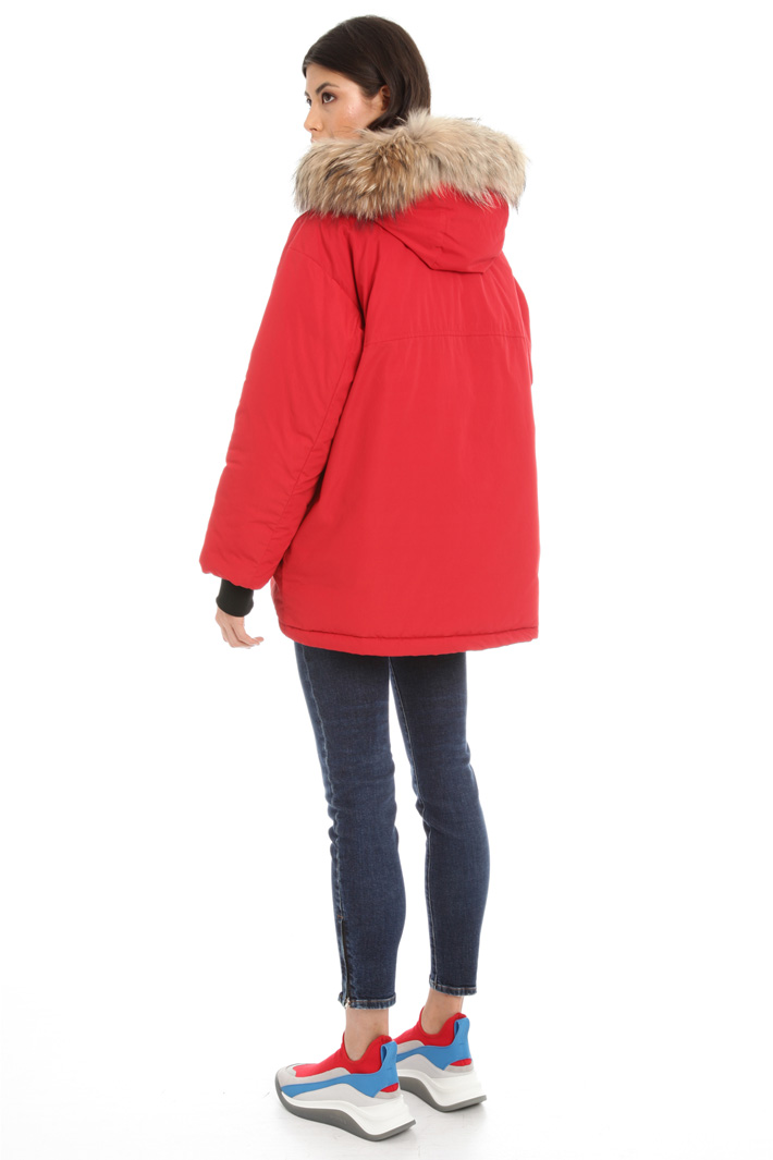 Hooded puffer jacket Intrend Hooded puffer jacket Intrend