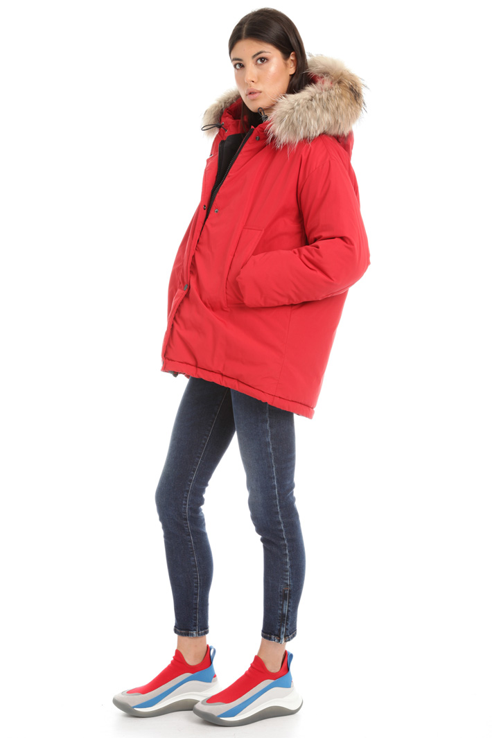 Hooded puffer jacket Intrend Hooded puffer jacket Intrend